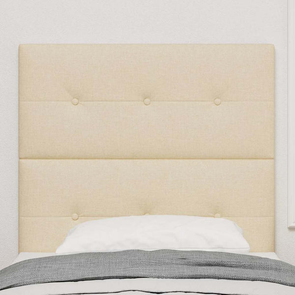 Verstellbares Kopfteil Creme 90 cm