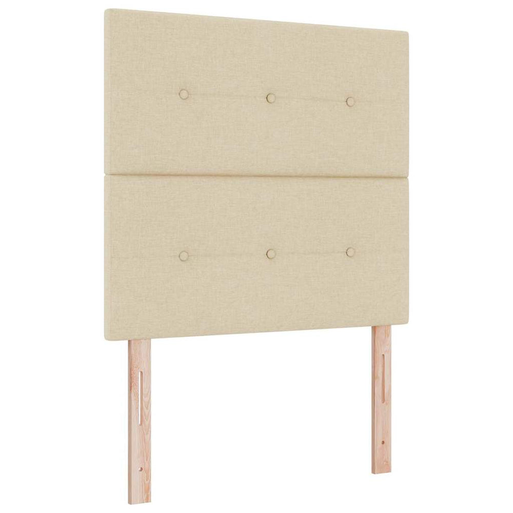 Verstellbares Kopfteil Creme 90 cm