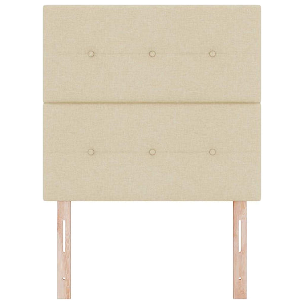 Verstellbares Kopfteil Creme 90 cm