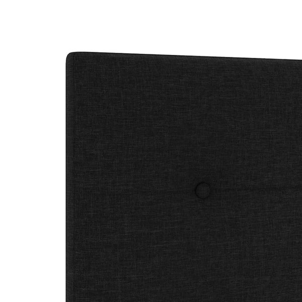 Höhenverstellbares Kopfteil Schwarz 100 cm