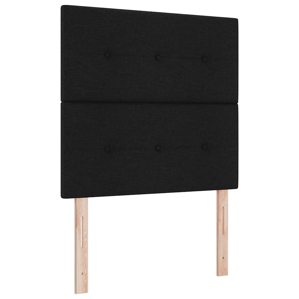 Höhenverstellbares Kopfteil Schwarz 100 cm