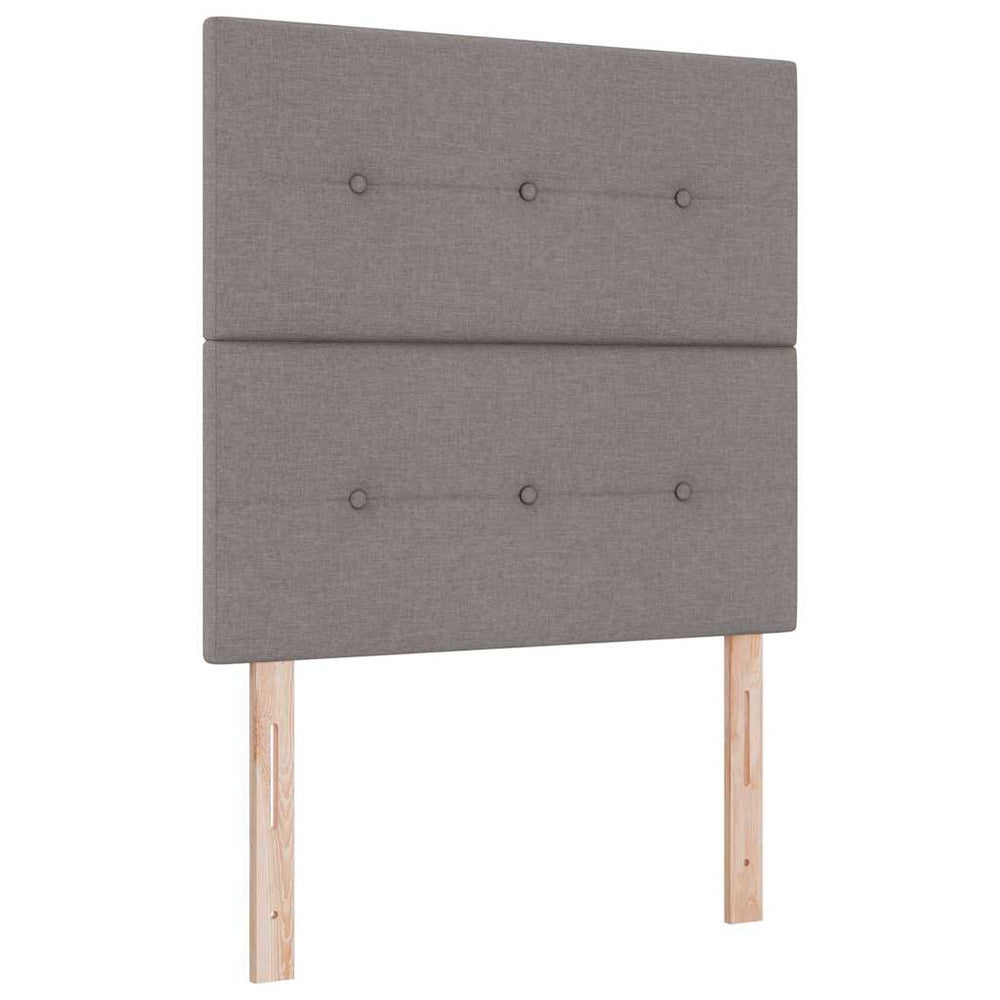 Höhenverstellbares Kopfteil Taupe 100 cm