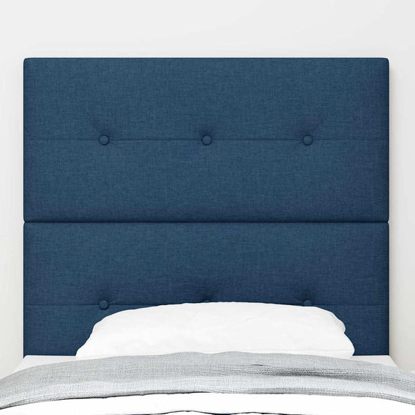 Höhenverstellbares Kopfteil Blau 100 cm