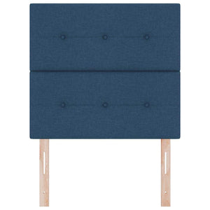 Höhenverstellbares Kopfteil Blau 100 cm
