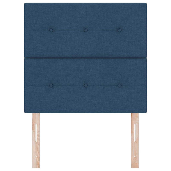 Höhenverstellbares Kopfteil Blau 100 cm
