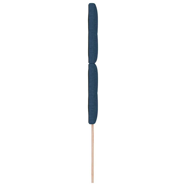 Höhenverstellbares Kopfteil Blau 100 cm