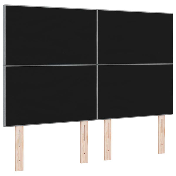 Höhenverstellbares Kopfteil Hellgrau 144 cm