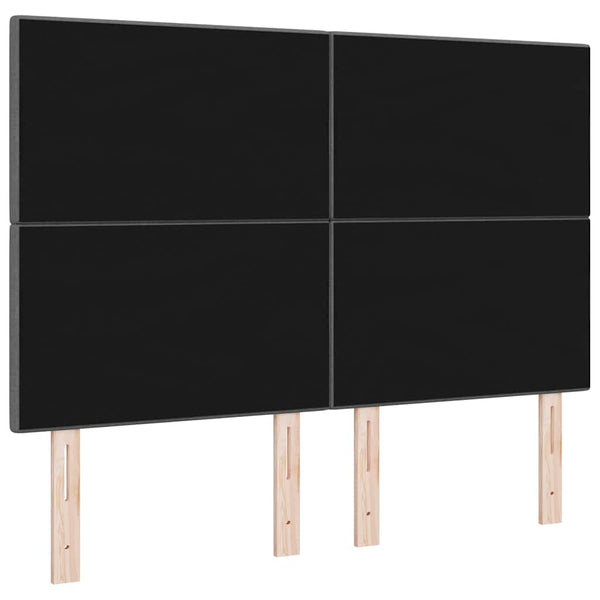 Höhenverstellbares Kopfteil Dunkelgrau 144 cm