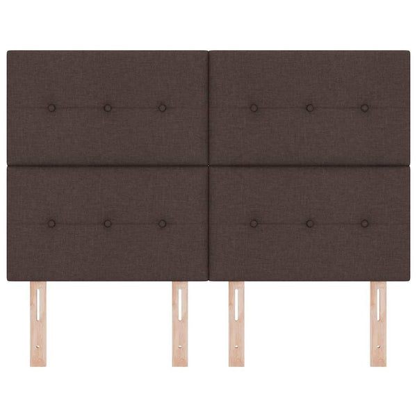 Höhenverstellbares Kopfteil Dunkelbraun 144cm