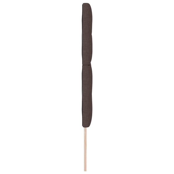 Höhenverstellbares Kopfteil Dunkelbraun 144cm