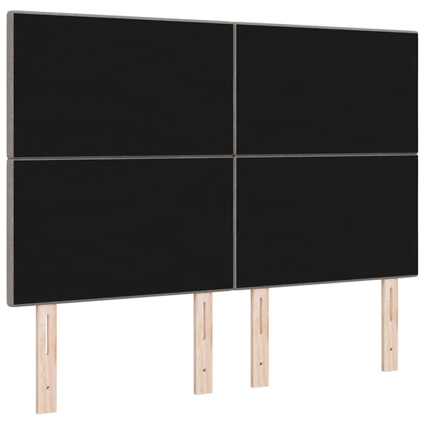 Höhenverstellbares Kopfteil Taupe 144 cm