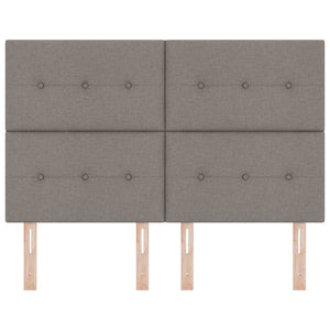Höhenverstellbares Kopfteil Taupe 144 cm