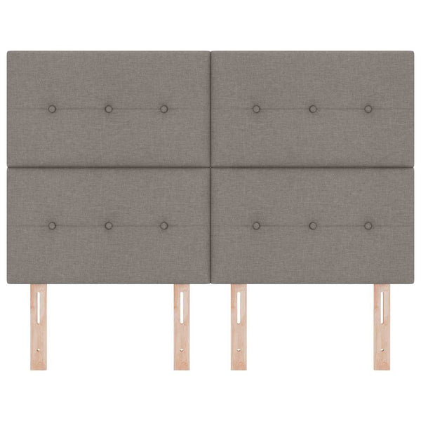 Höhenverstellbares Kopfteil Taupe 144 cm