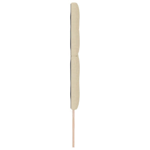 Höhenverstellbares Kopfteil Creme Stoff 144 cm