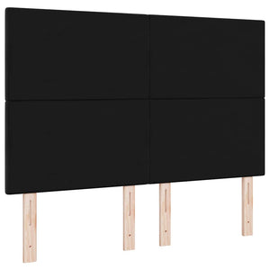vidaXL Headboard Black 144 cm Velvet