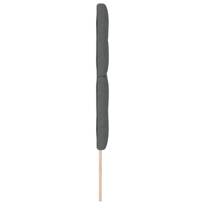 Verstellbares Kopfteil Dunkelgrau Stoff 160cm