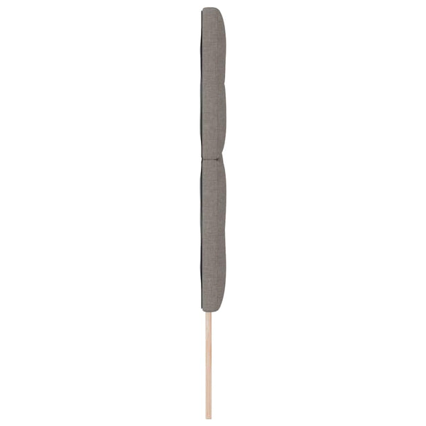 Höhenverstellbares Kopfteil Taupe 160 cm