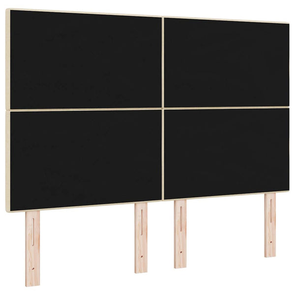 Höhenverstellbares Kopfteil Creme 160 cm