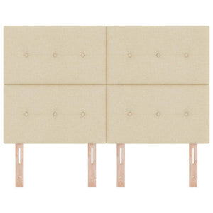 Höhenverstellbares Kopfteil Creme 160 cm