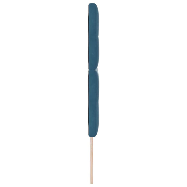 vidaXL Headboard Dark Blue 160 cm Velvet