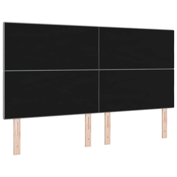 Verstellbares Kopfteil Hellgrau Stoff 180 cm