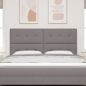 Höhenverstellbares Kopfteil Taupe 180 cm