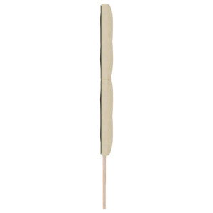 Verstellbares Kopfteil Creme Stoff 180 cm