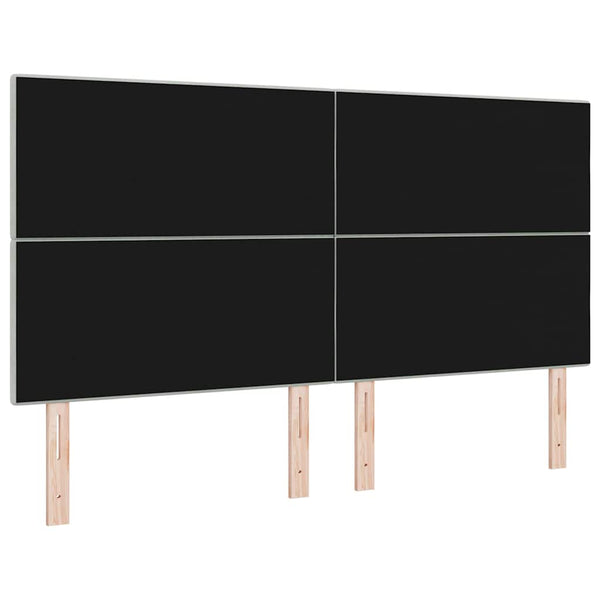 vidaXL Headboard Light Grey 180 cm Velvet