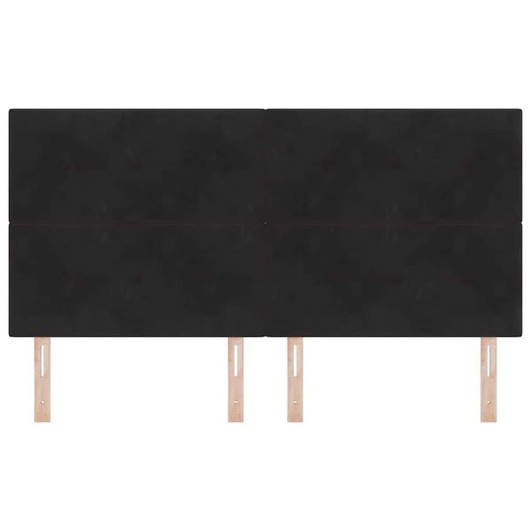 vidaXL Headboard Black 180 cm Velvet