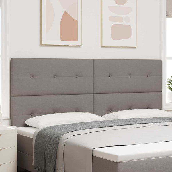 Höhenverstellbares Kopfteil Taupe 200 cm