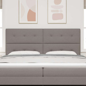 Höhenverstellbares Kopfteil Taupe 200 cm