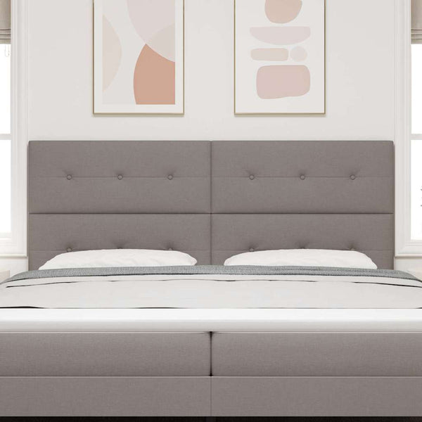 Höhenverstellbares Kopfteil Taupe 200 cm