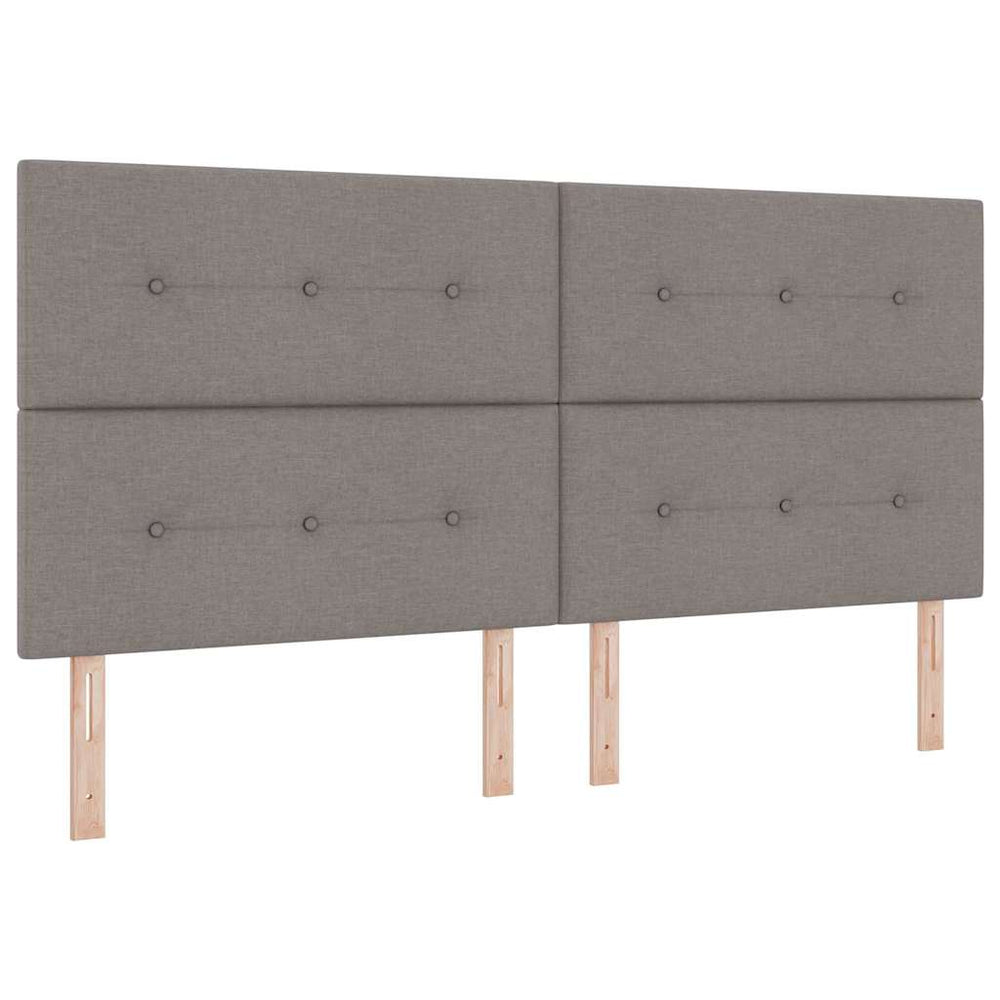Höhenverstellbares Kopfteil Taupe 200 cm