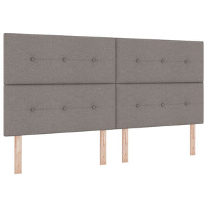 Höhenverstellbares Kopfteil Taupe 200 cm