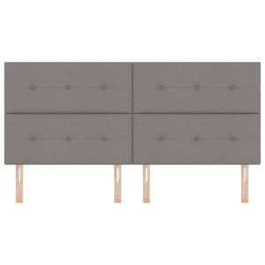Höhenverstellbares Kopfteil Taupe 200 cm