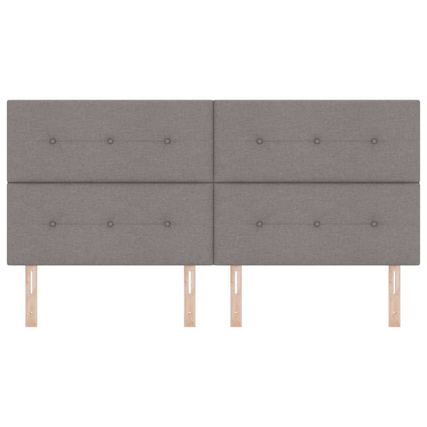 Höhenverstellbares Kopfteil Taupe 200 cm