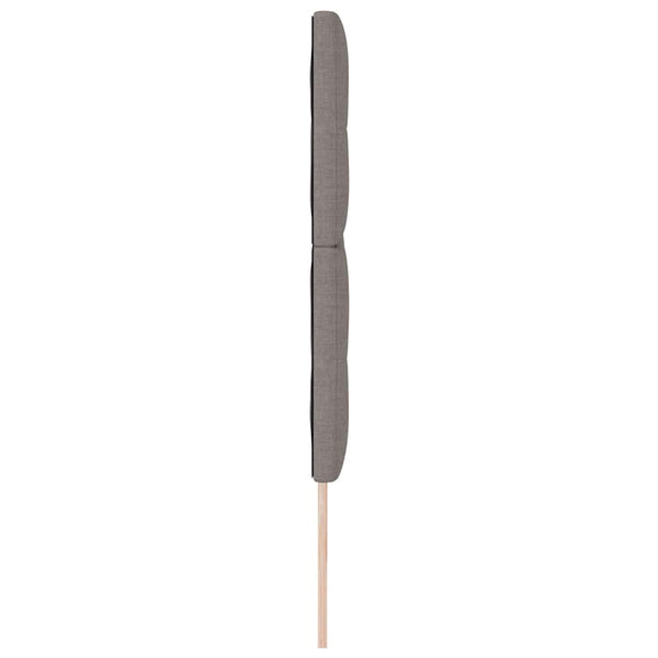 Höhenverstellbares Kopfteil Taupe 200 cm
