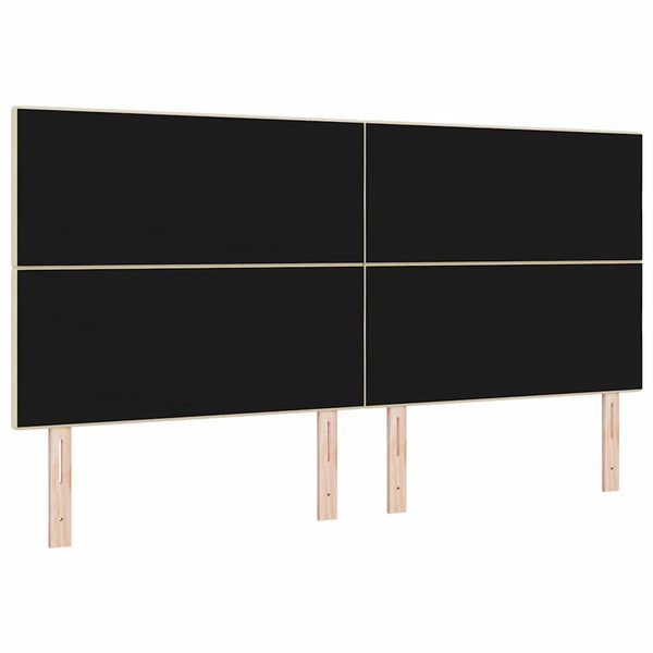 Höhenverstellbares Kopfteil Creme 200 cm