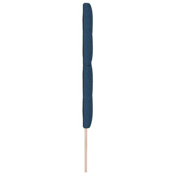 Verstellbares Kopfteil Blau Stoff 200 cm