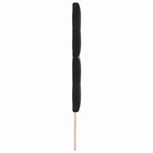Schwarzes Samt Kopfteil 200 cm