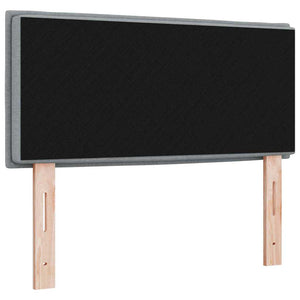 LED Kopfteil Hellgrau 80cm