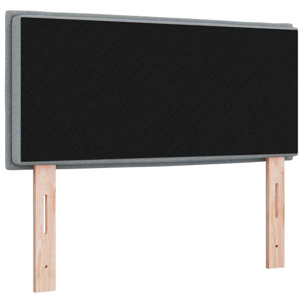 LED Kopfteil Hellgrau 80cm