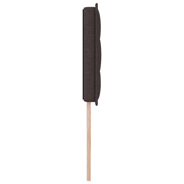 LED Kopfteil Dunkelbraun 80 cm