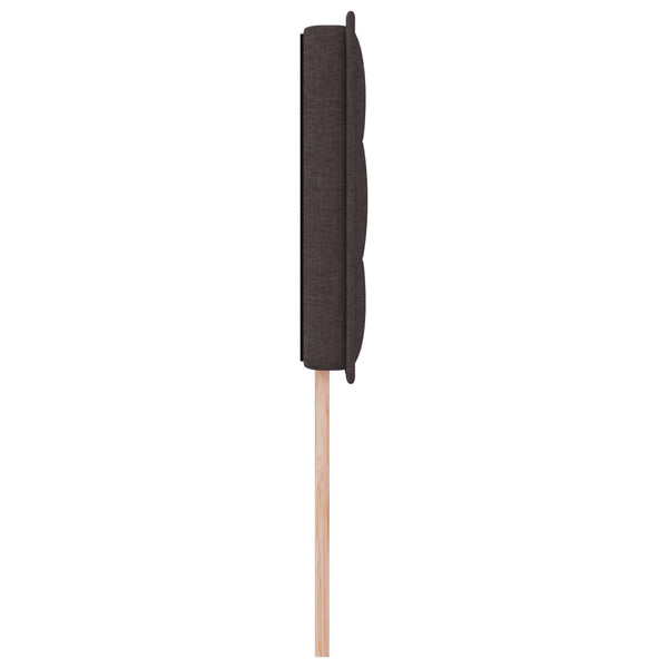 LED Kopfteil Dunkelbraun 80 cm