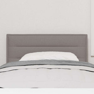 LED Kopfteil Taupe 80 cm Stoff