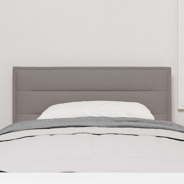 LED Kopfteil Taupe 80 cm Stoff
