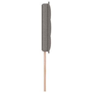 LED Kopfteil Taupe 80 cm Stoff