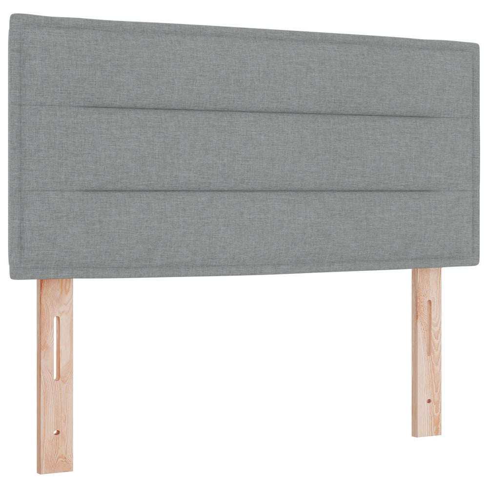 LED Kopfteil Hellgrau 90cm