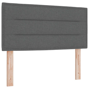 LED Kopfteil Dunkelgrau 90 cm