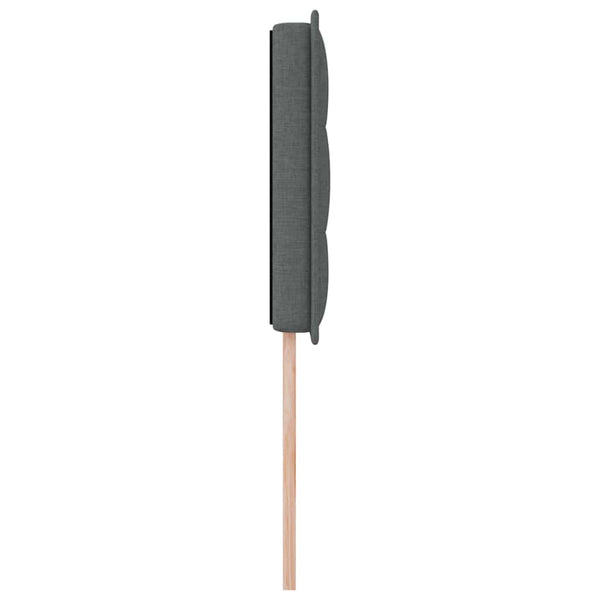LED Kopfteil Dunkelgrau 90 cm